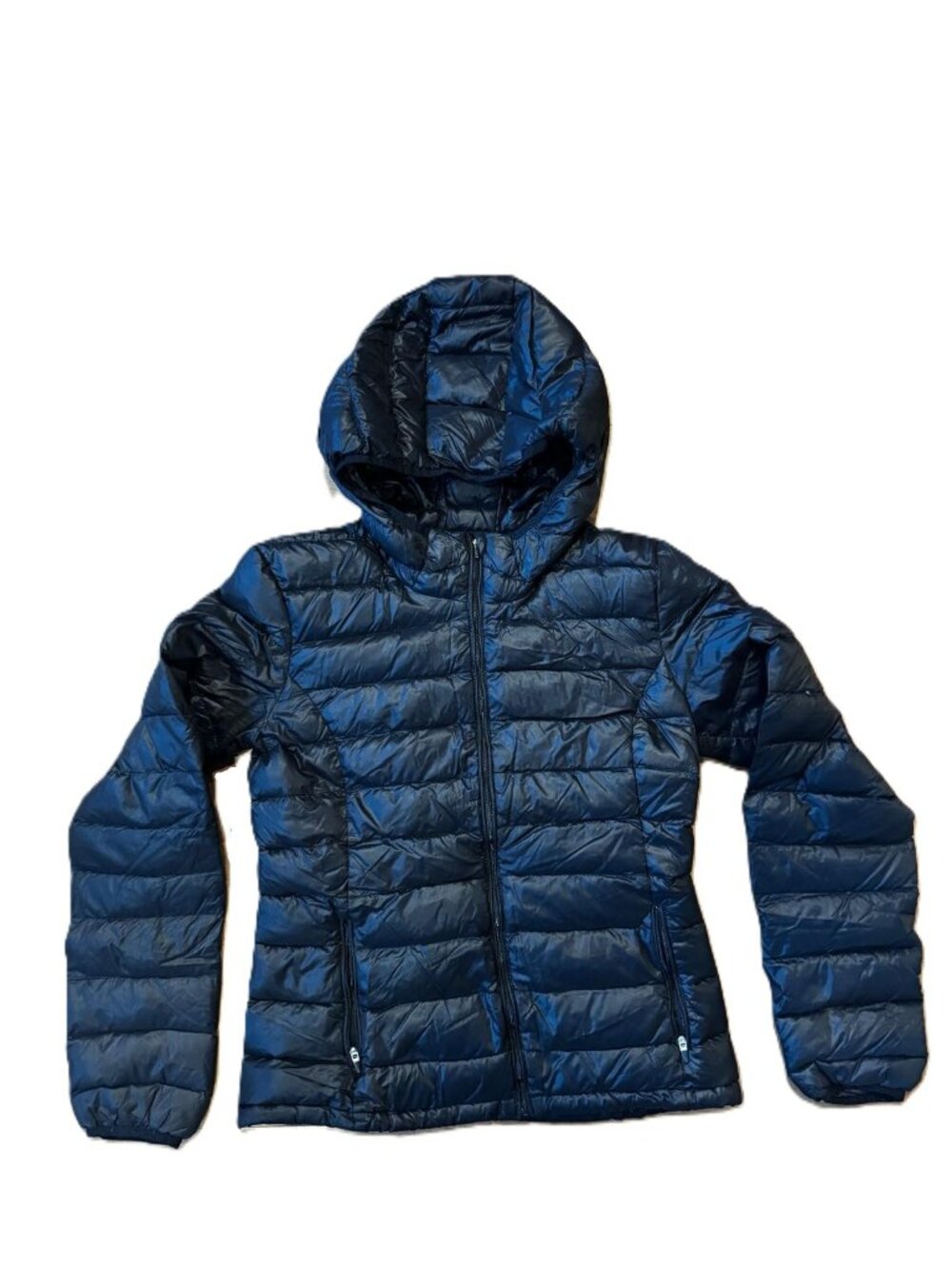 Aritzia Parklife Quilted Down Puffer Hooded Jacket Lightweight Black Size Small